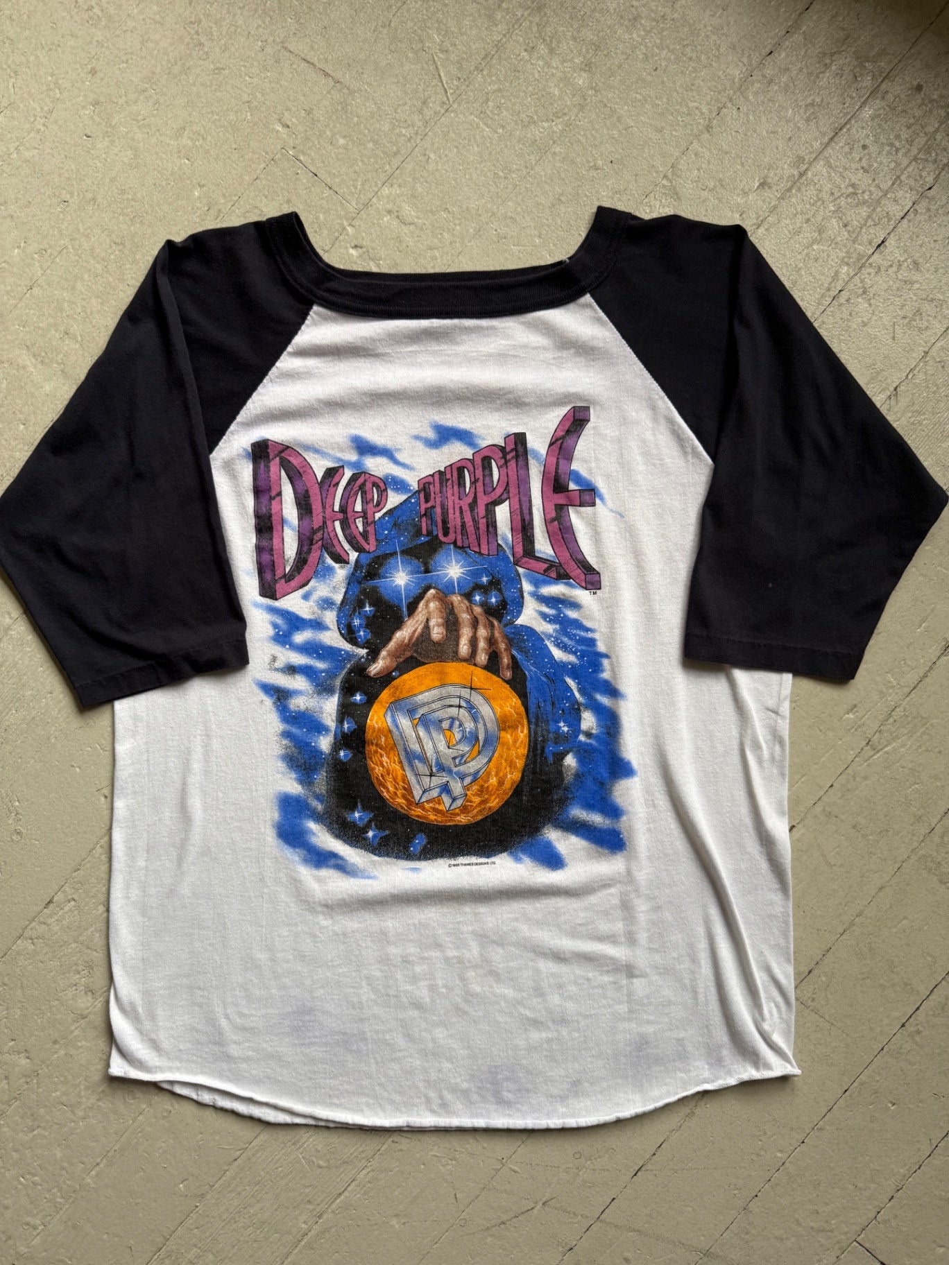 1985 Deep Purple Tour Baseball Tee