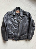 1970s Leather Biker Jacket