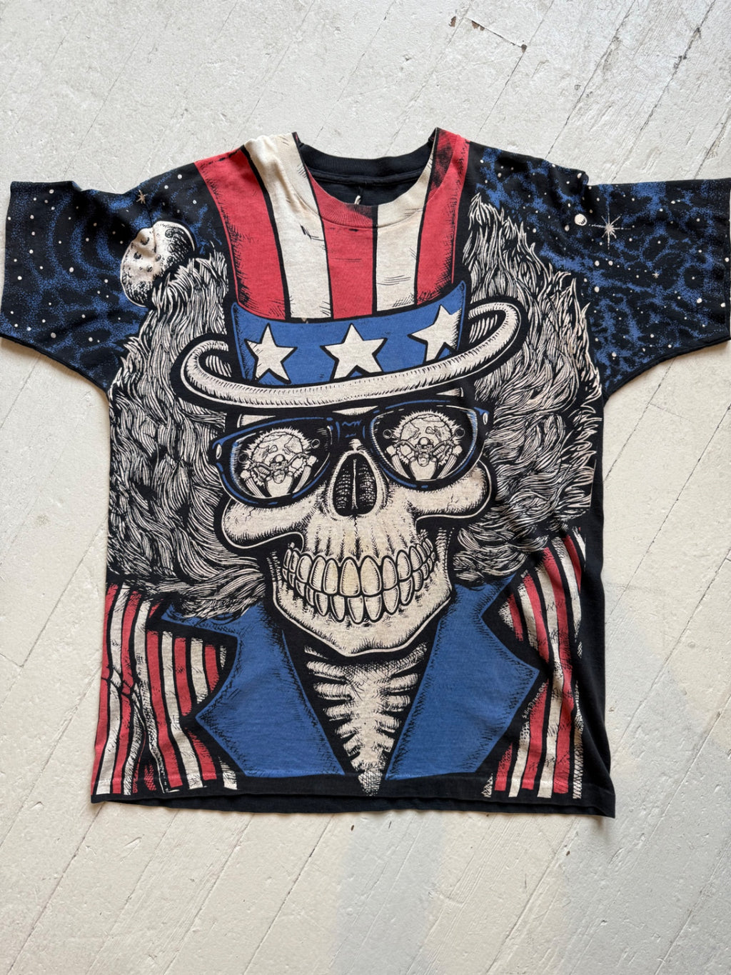 1992 Grateful Dead Uncle Sam Tee