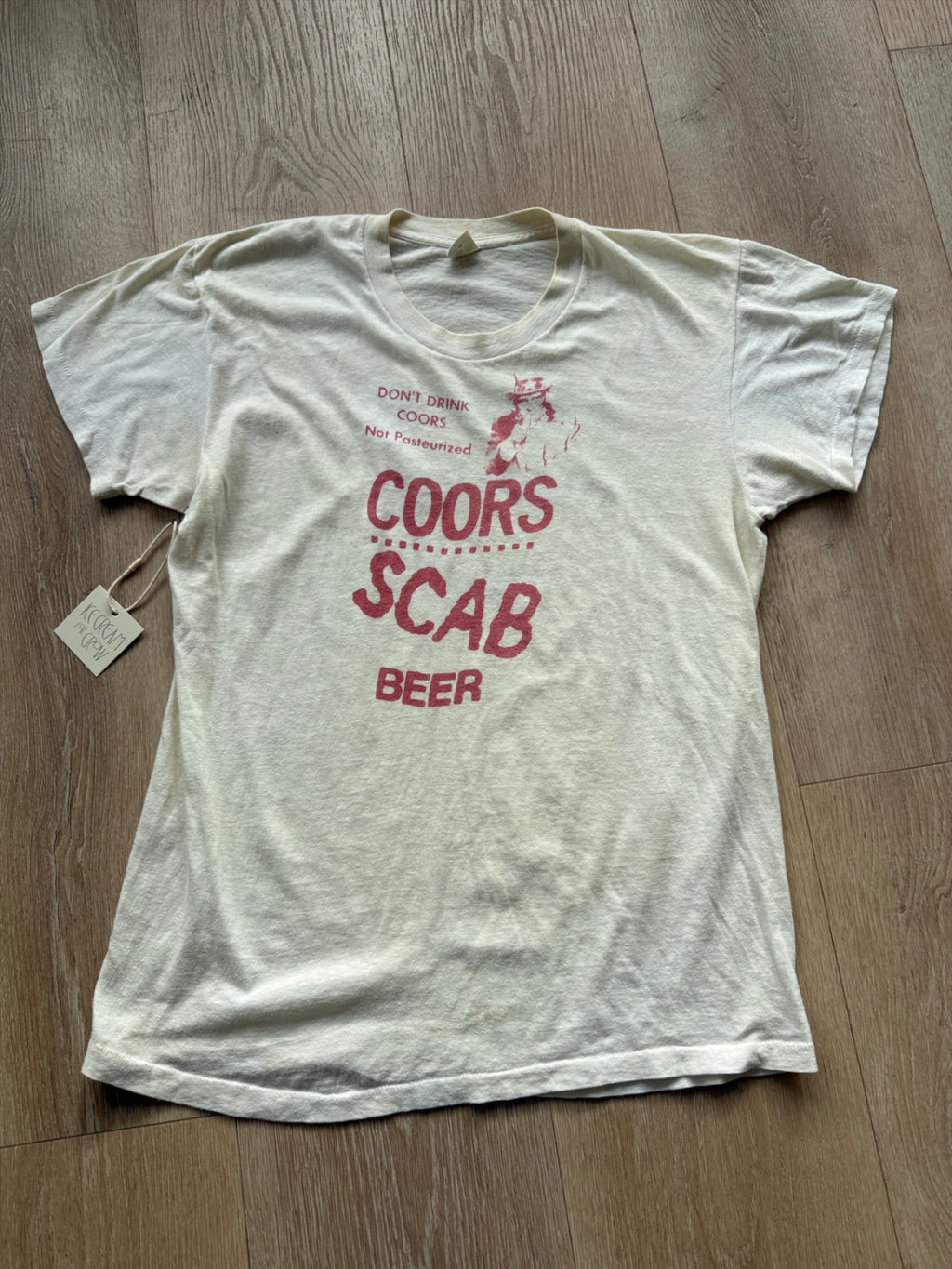 1970s Coors Boycott and Strike Tee