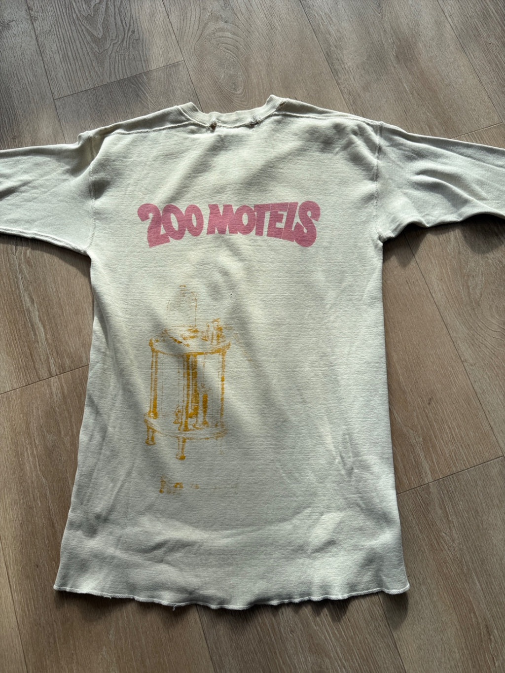 1970s Mothers of Invention 200 Motels Hanes Thermal