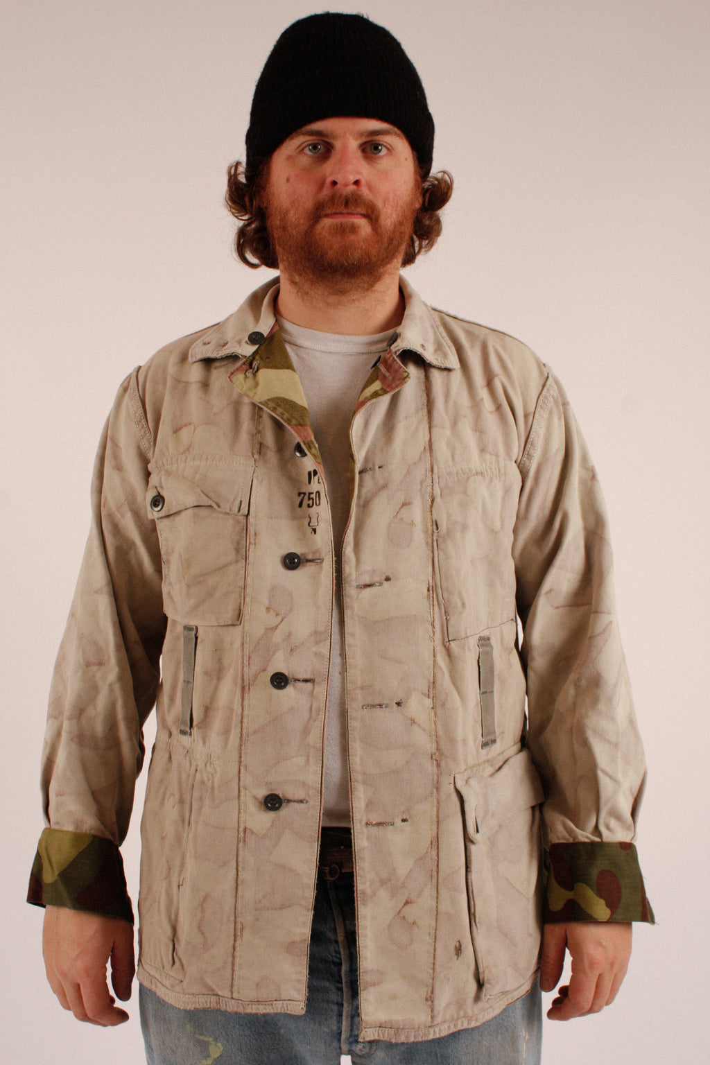 1960s-70s Finnish Reversible Military Jacket