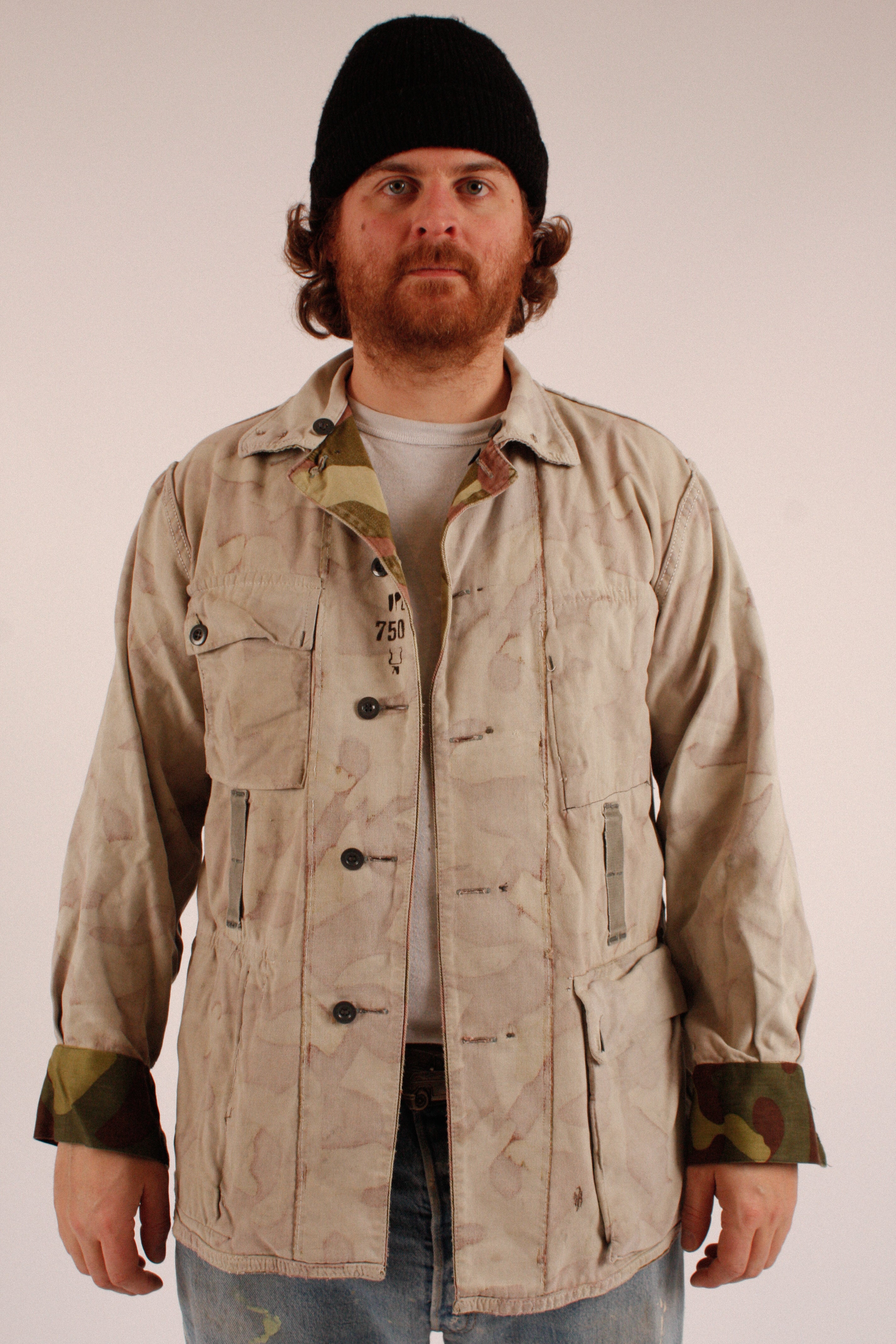 1960s-70s Finnish Reversible Military Jacket