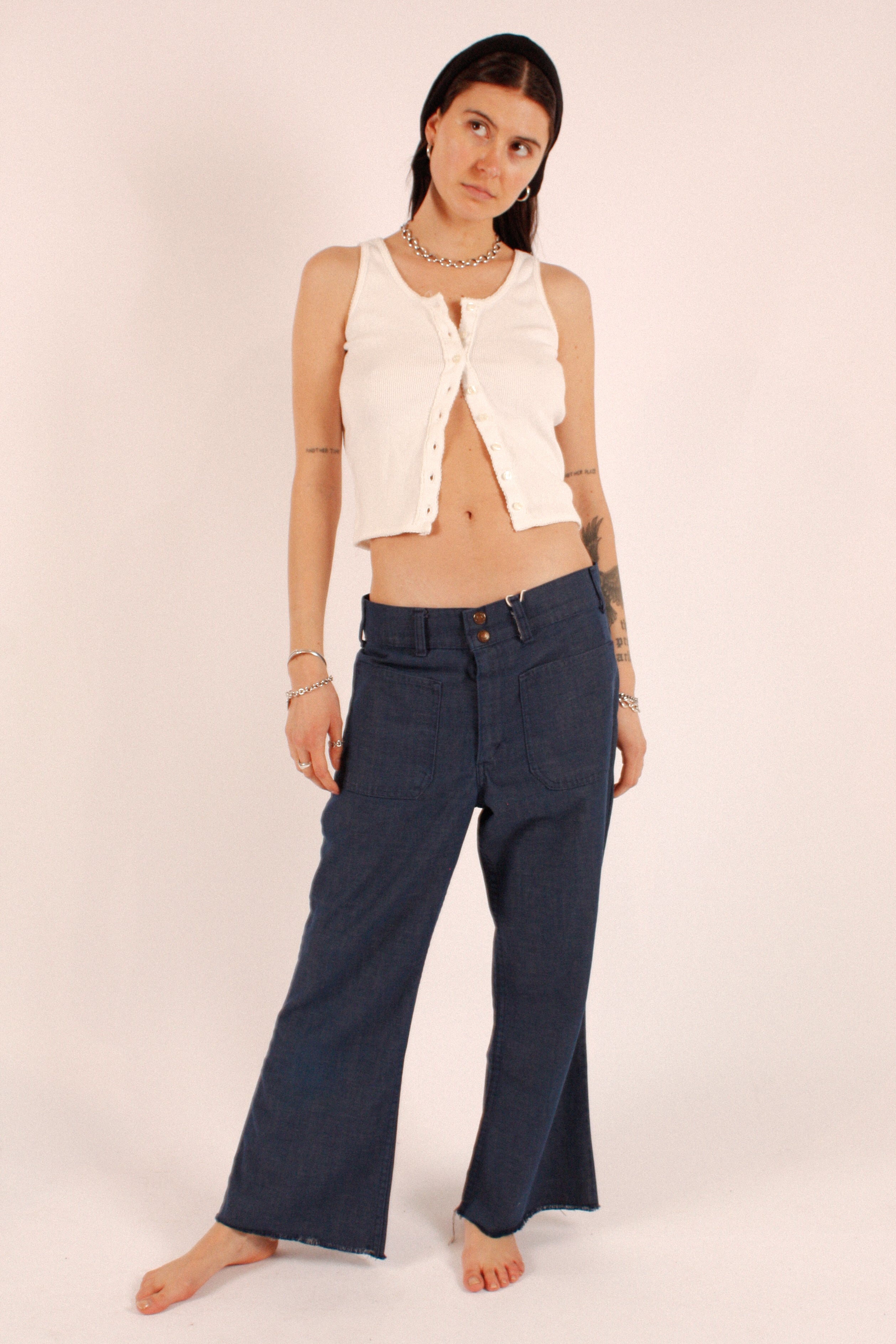 1970s Levi’s Carrot Tab Bell Bottoms