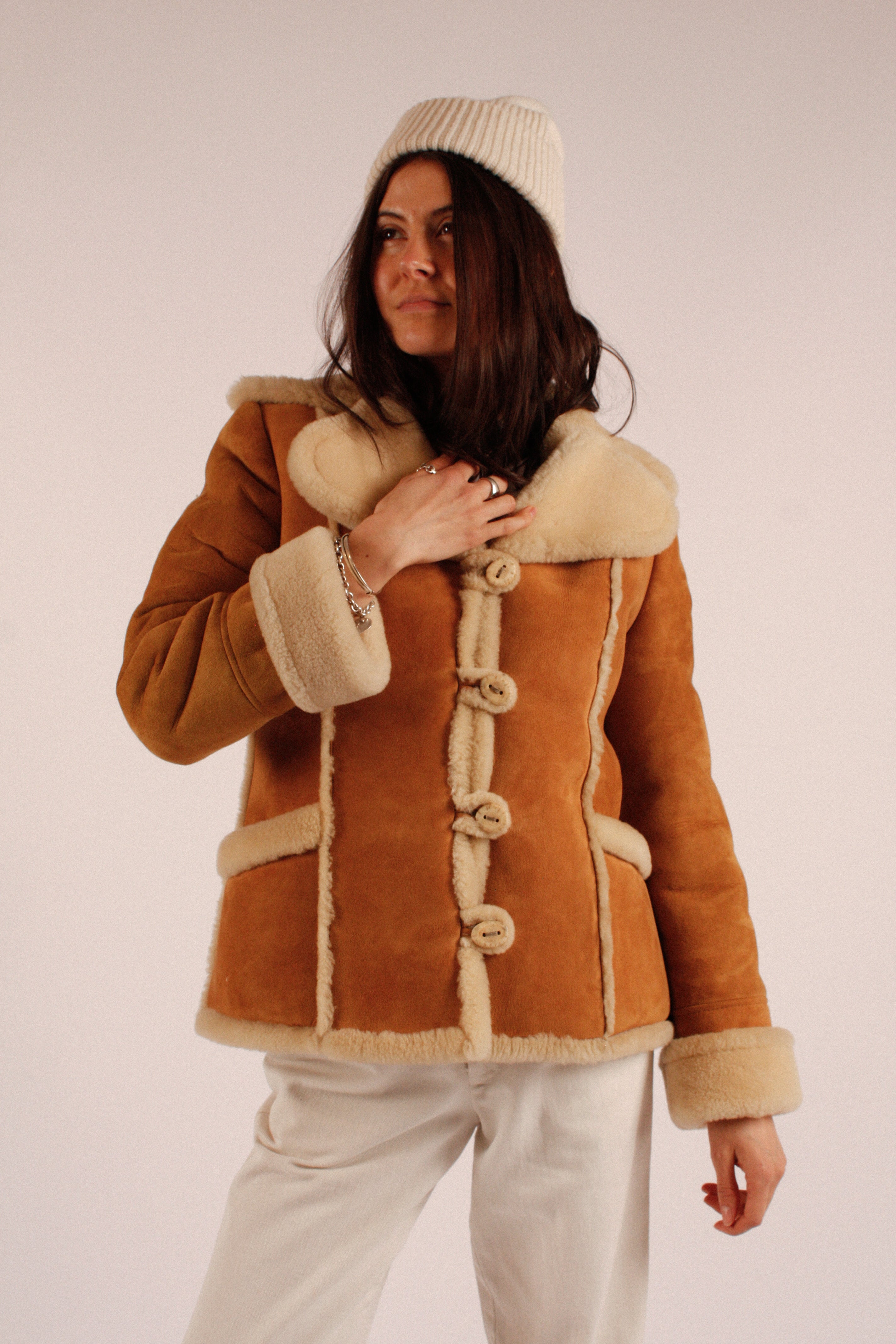 Vintage Shearling Coat