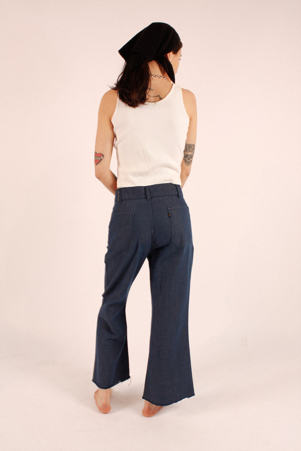 1970s Levi’s Carrot Tab Bell Bottoms