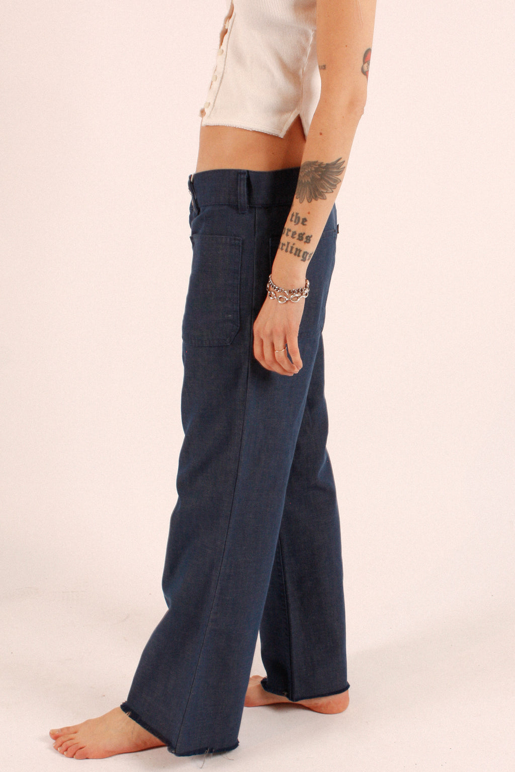 1970s Levi’s Carrot Tab Bell Bottoms