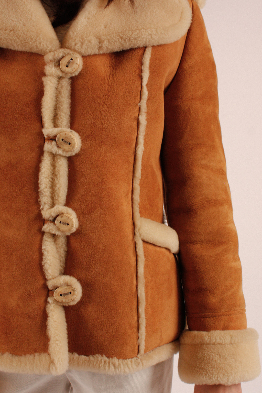 Vintage Shearling Coat