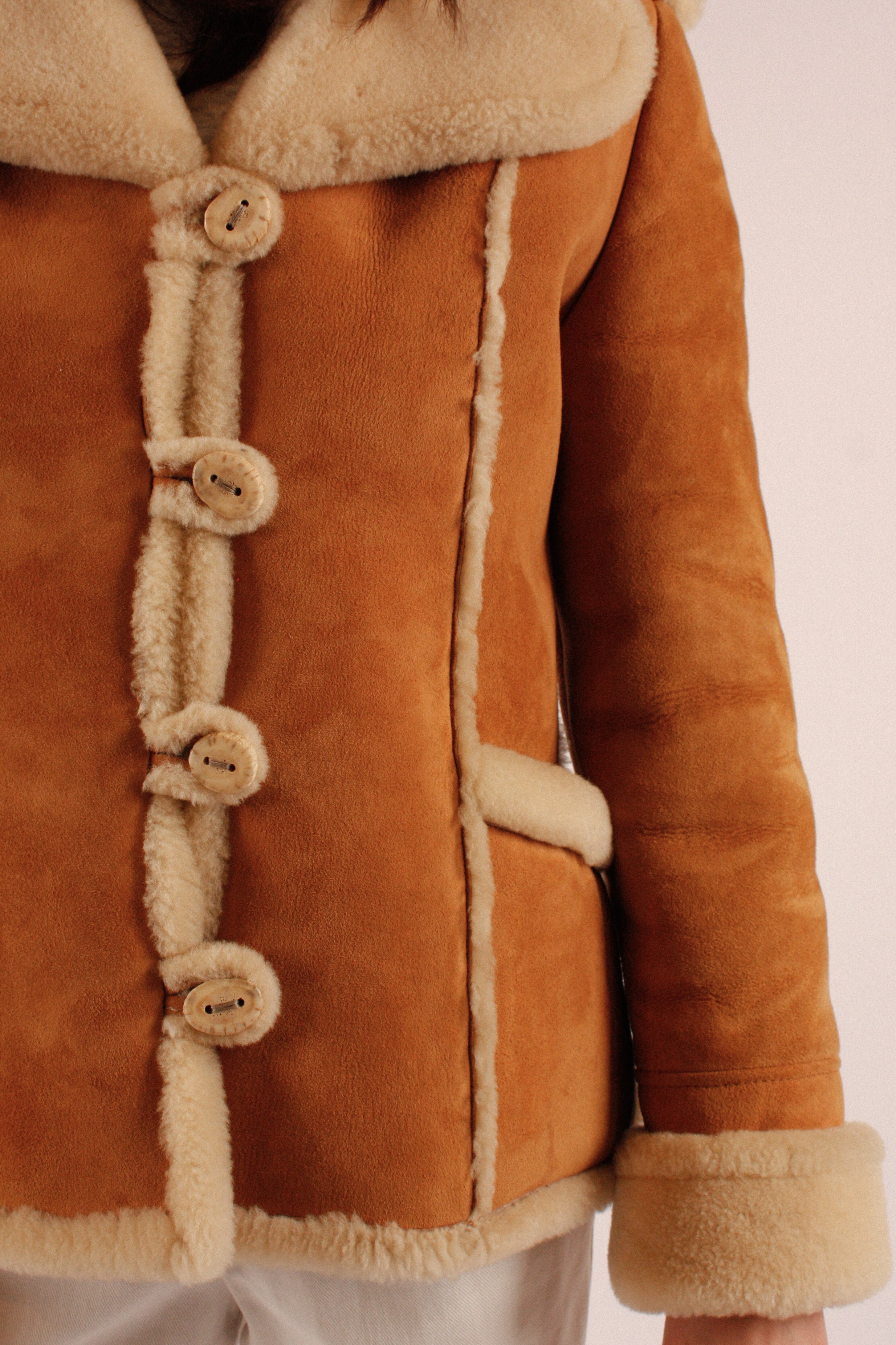 Vintage Shearling Coat