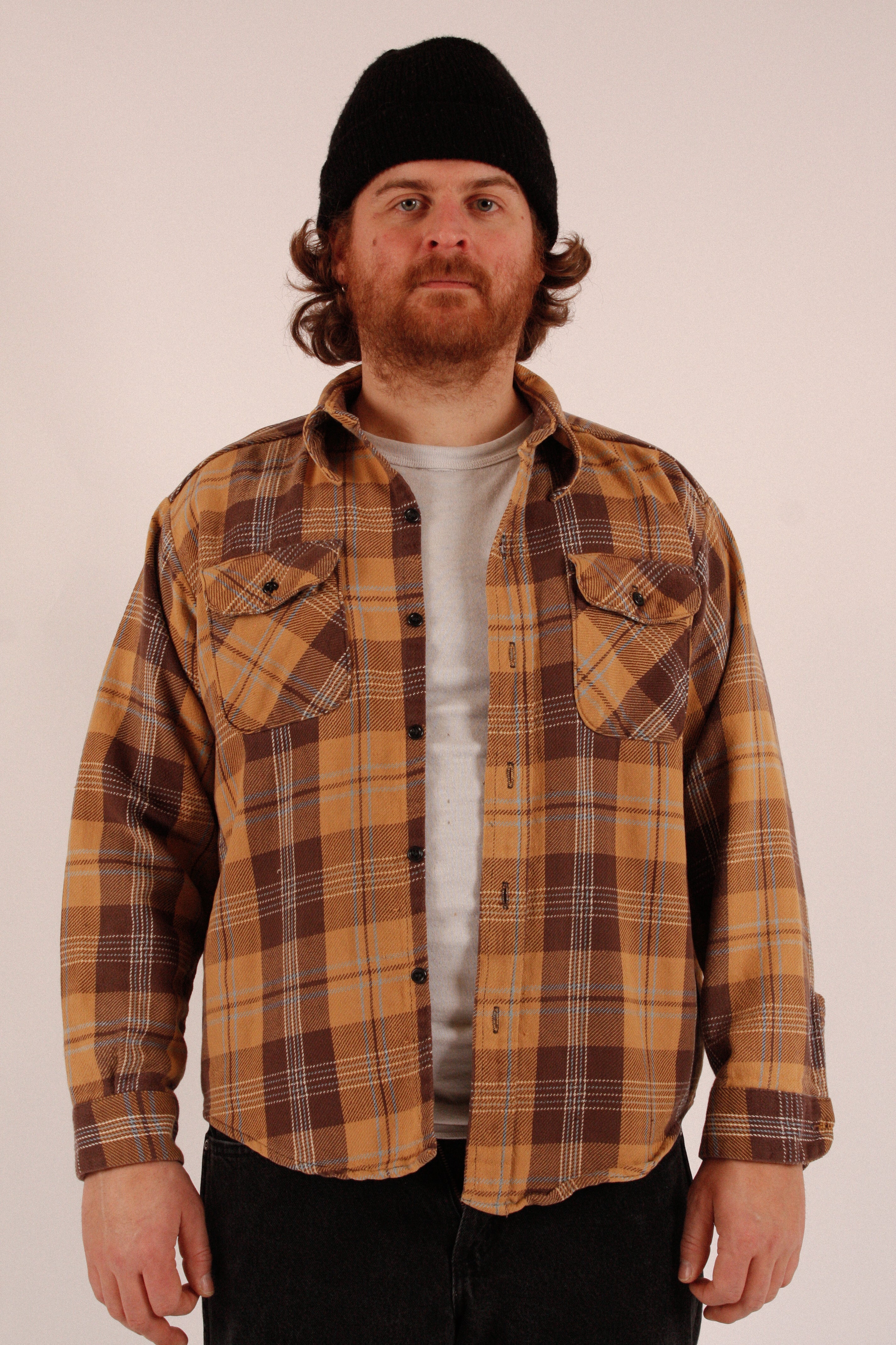 1970s Mr Leggs Thick Cotton Flannel