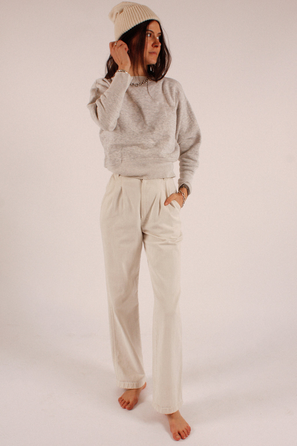 1950s-60s Single V Crewneck