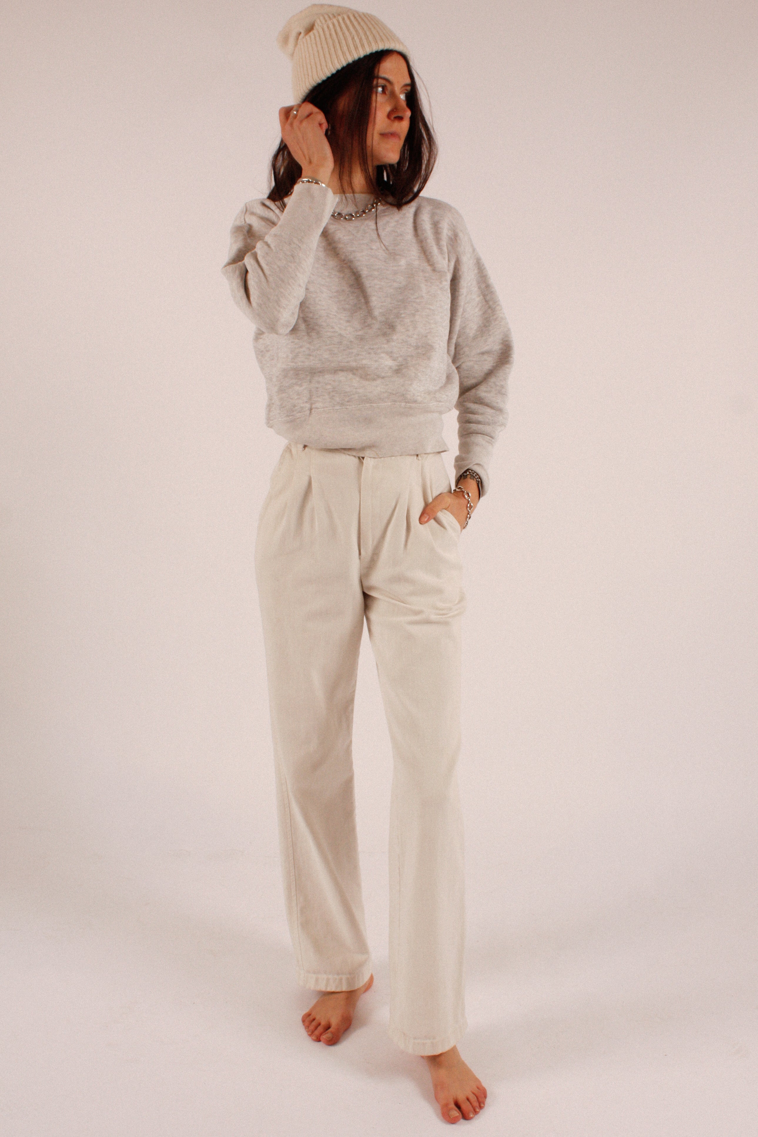 1950s-60s Single V Crewneck